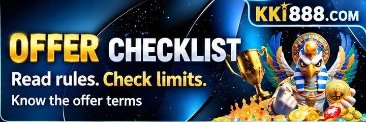 KI888: Offer Checklist — Read rules. Check limits. Know the offer terms.