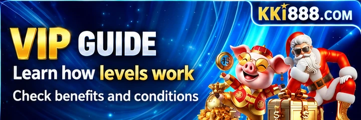 KI888: VIP — Learn how levels work — Check benefits and conditions