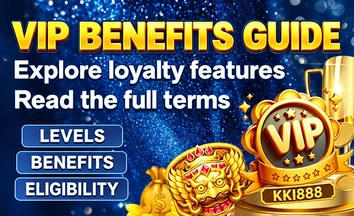 VIP Benefits Guide — Explore loyalty features — Read the full terms. Levels, benefits and eligibility.